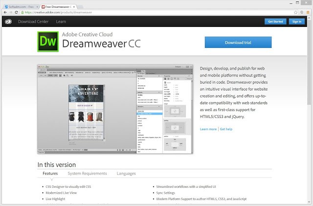 Dreamweaver Free Mac Download Full Version